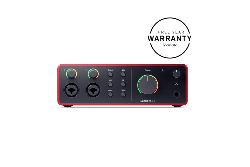 Focusrite Scarlett 4i4 (4Th Gen)