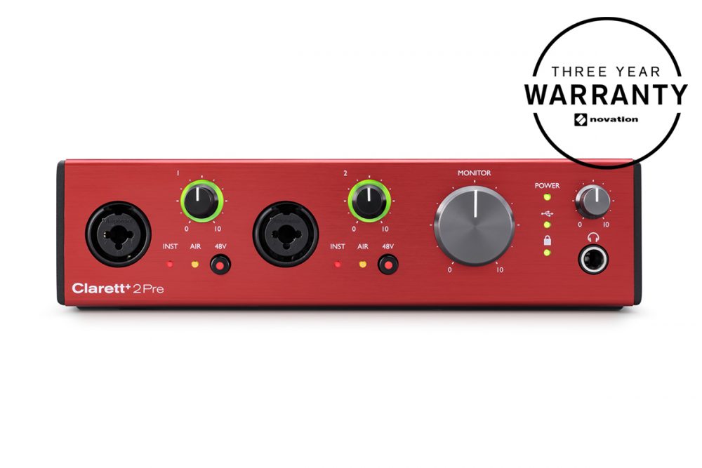 Focusrite Clarett+ 2 Pre